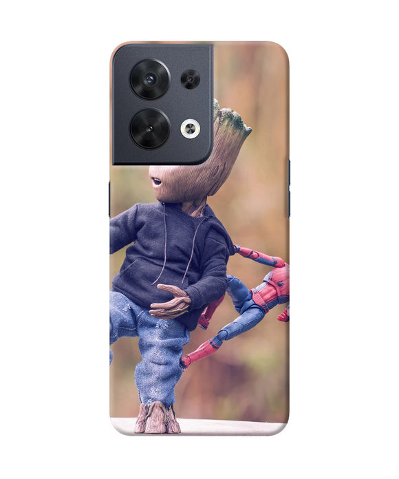 Groot fashion Oppo Reno8 Back Cover