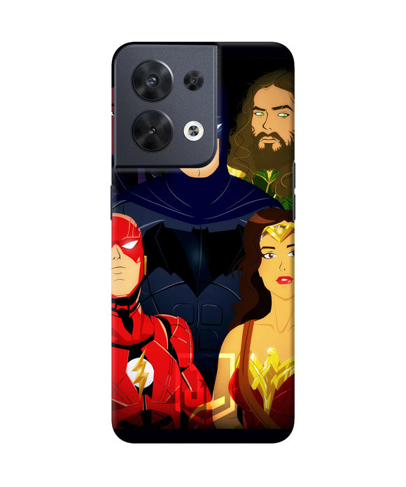 Marvells characters Oppo Reno8 Back Cover