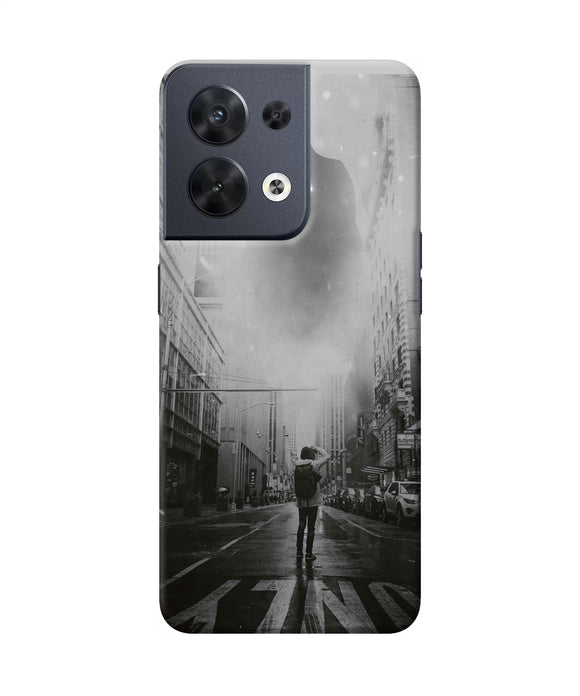 Batman city knight Oppo Reno8 Back Cover