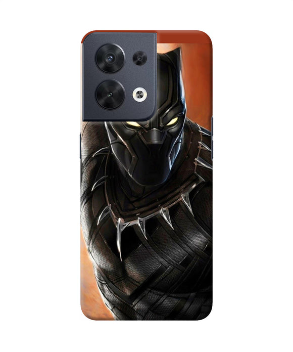 Black penthon super hero Oppo Reno8 Back Cover