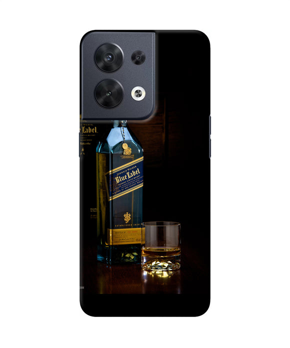 Blue lable scotch Oppo Reno8 Back Cover