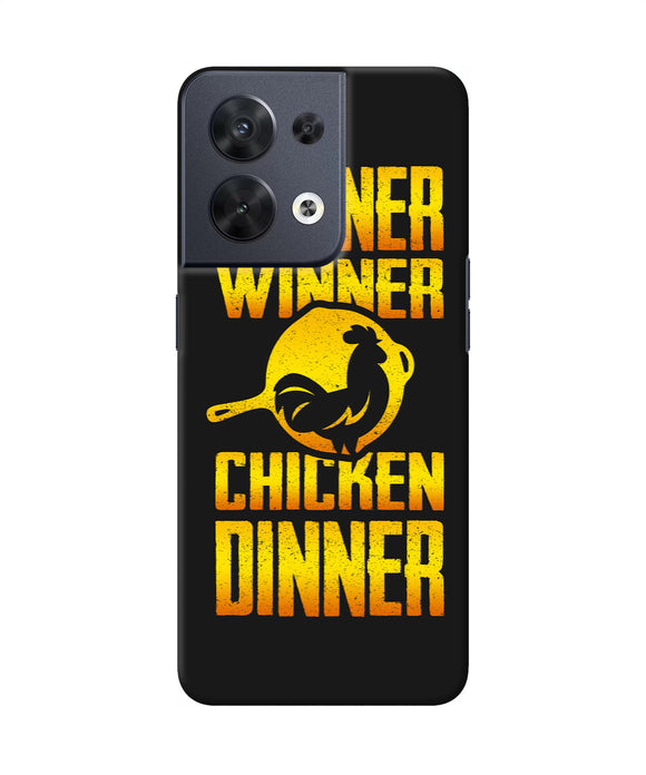 Pubg chicken dinner Oppo Reno8 Back Cover