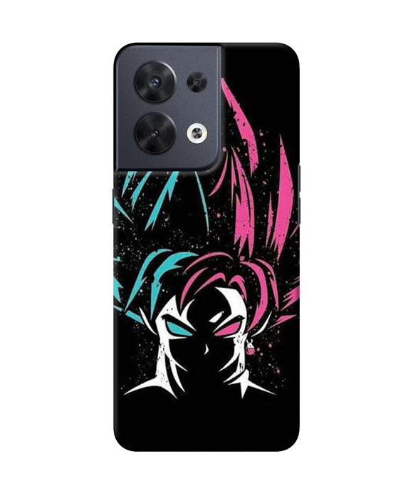 Vegeta goku Oppo Reno8 Back Cover