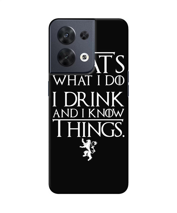 GOT quote Oppo Reno8 Back Cover