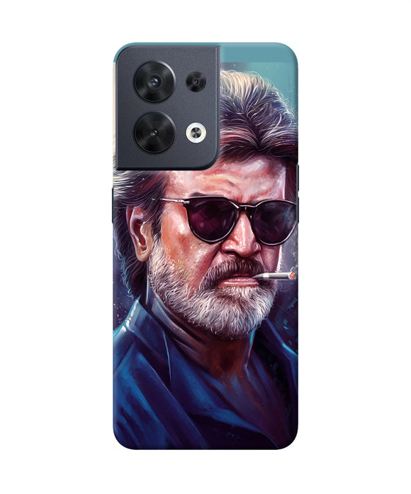Rajnikant smoking Oppo Reno8 Back Cover