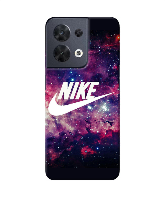 NIke galaxy logo Oppo Reno8 Back Cover