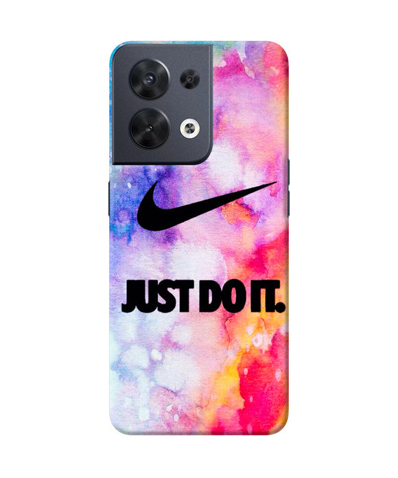 Just do it colors Oppo Reno8 Back Cover