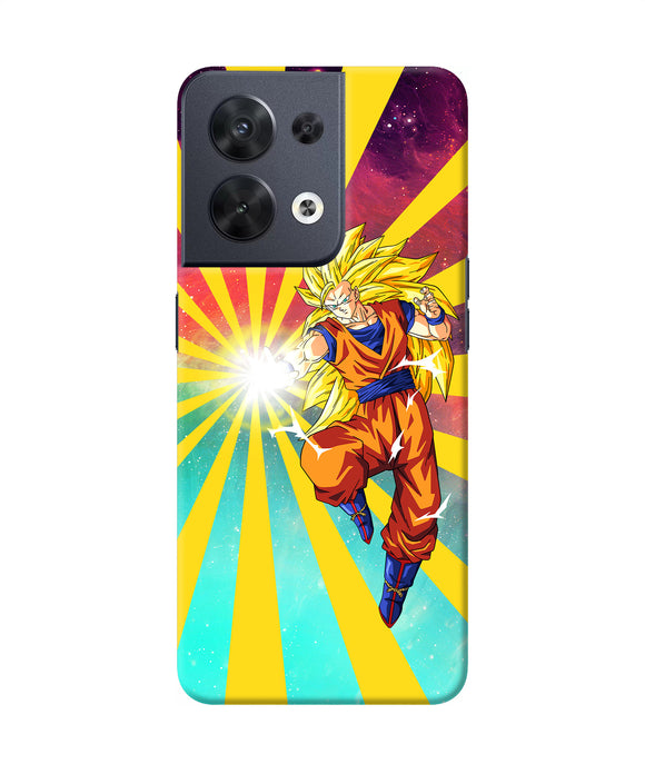 Goku super saiyan Oppo Reno8 Back Cover