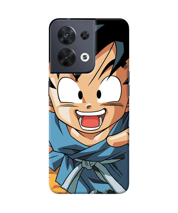 Goku z character Oppo Reno8 Back Cover