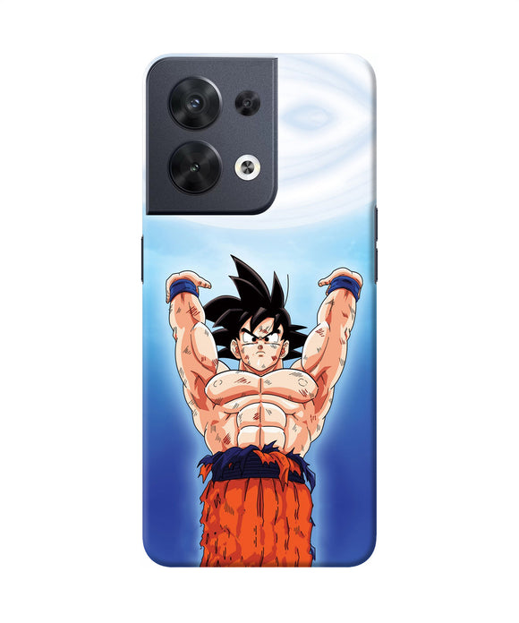 Goku super saiyan power Oppo Reno8 Back Cover
