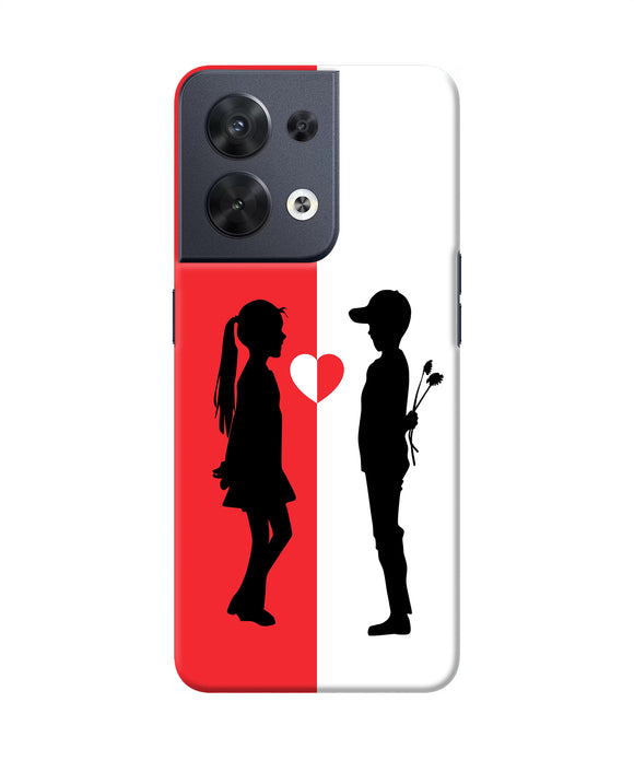 Rose propose Oppo Reno8 Back Cover