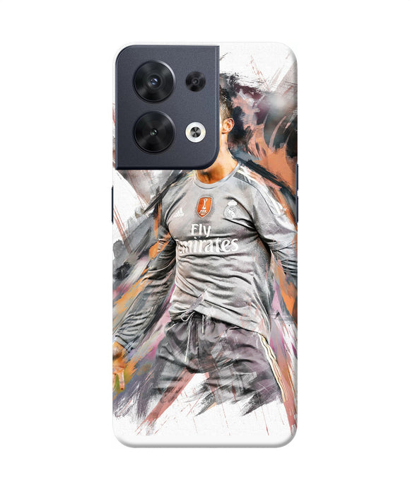 Ronaldo poster Oppo Reno8 Back Cover