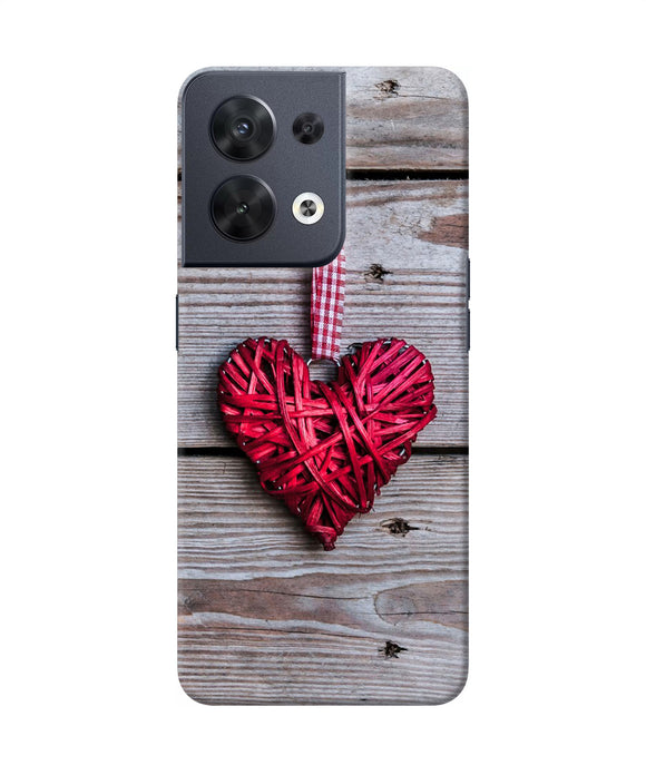 Lace heart Oppo Reno8 Back Cover