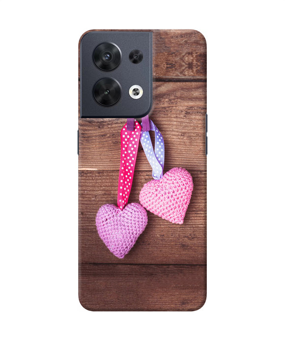 Two gift hearts Oppo Reno8 Back Cover