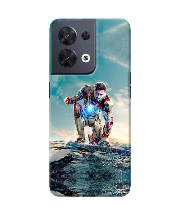 Ironman sea side Oppo Reno8 Back Cover