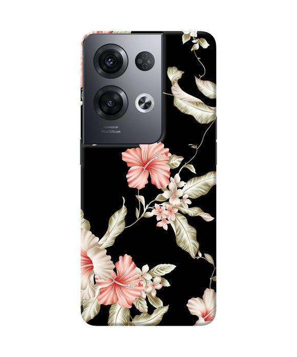 Flowers Oppo Reno8 Pro Back Cover