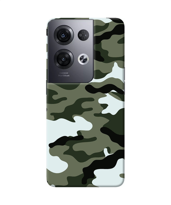 Camouflage Oppo Reno8 Pro Back Cover