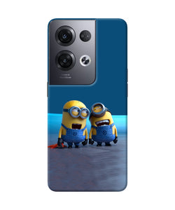 Minion Laughing Oppo Reno8 Pro Back Cover