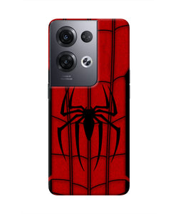 Spiderman Costume Oppo Reno8 Pro Real 4D Back Cover