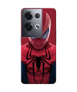 Spiderman Art Oppo Reno8 Pro Real 4D Back Cover