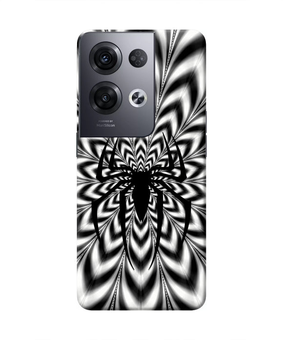 Spiderman Illusion Oppo Reno8 Pro Real 4D Back Cover