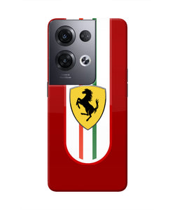 Ferrari Art Oppo Reno8 Pro Real 4D Back Cover