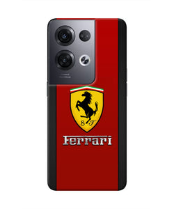 Ferrari Abstract Oppo Reno8 Pro Real 4D Back Cover