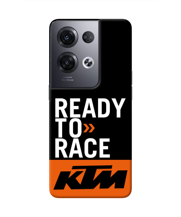 KTM Ready To Race Oppo Reno8 Pro Real 4D Back Cover