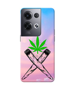 Weed Dreamy Oppo Reno8 Pro Real 4D Back Cover