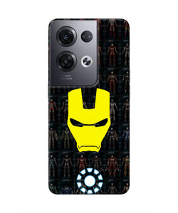 Iron Man Suit Oppo Reno8 Pro Real 4D Back Cover