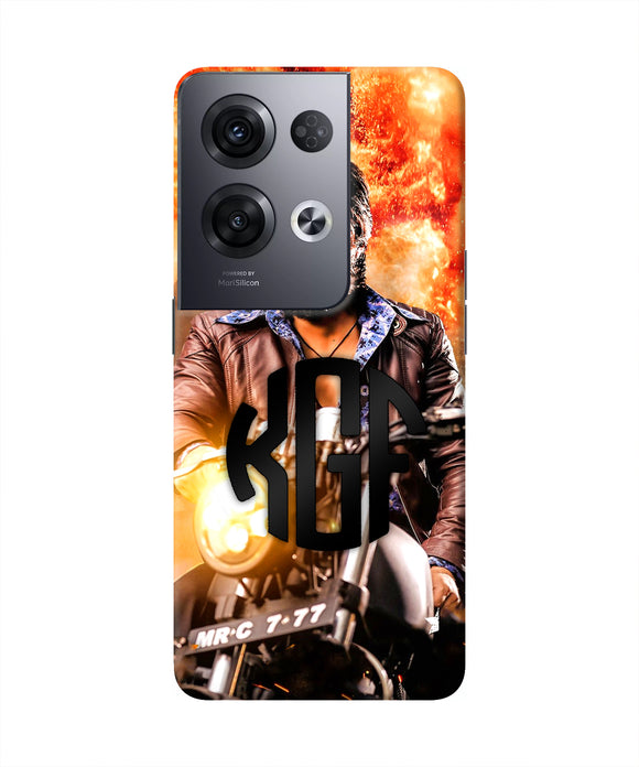 Rocky Bhai on Bike Oppo Reno8 Pro Real 4D Back Cover