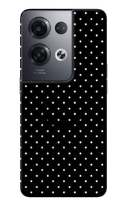 White Dots Oppo Reno8 Pro Pop Case