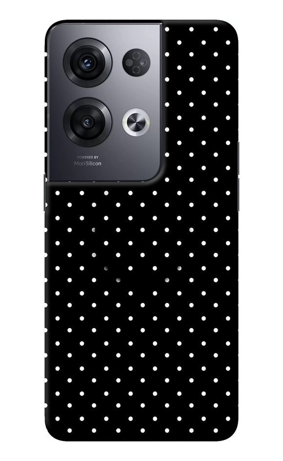 White Dots Oppo Reno8 Pro Pop Case