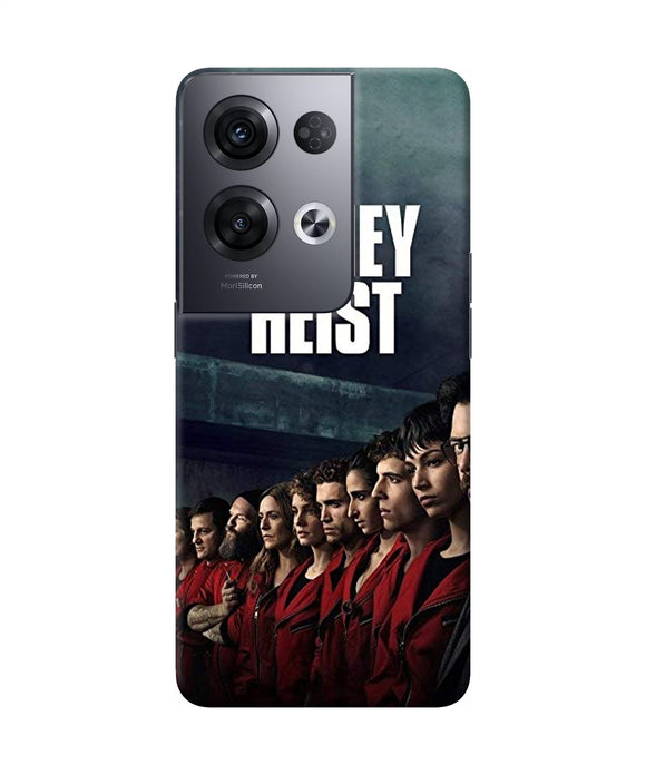 Money Heist Team Money Heist Oppo Reno8 Pro Back Cover