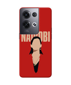 Nairobi Paint Money Heist Oppo Reno8 Pro Back Cover