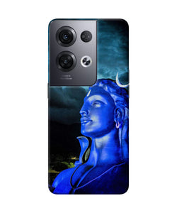 Adiyogi Blue Oppo Reno8 Pro Back Cover