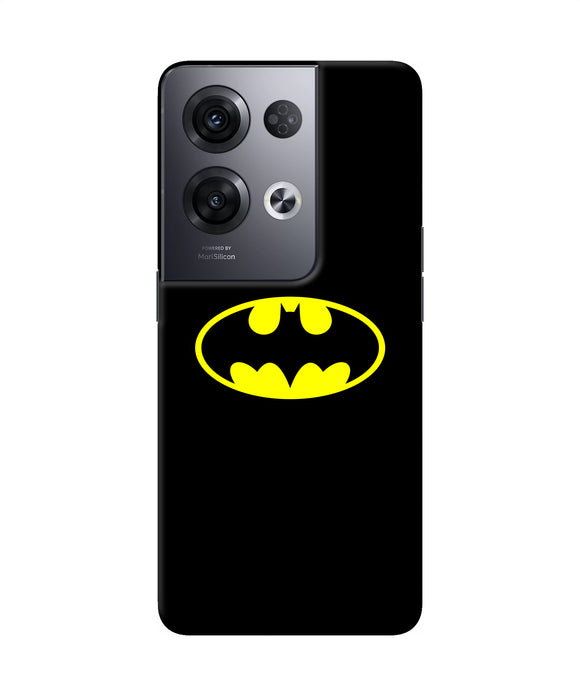 Batman last knight print black Oppo Reno8 Pro Back Cover