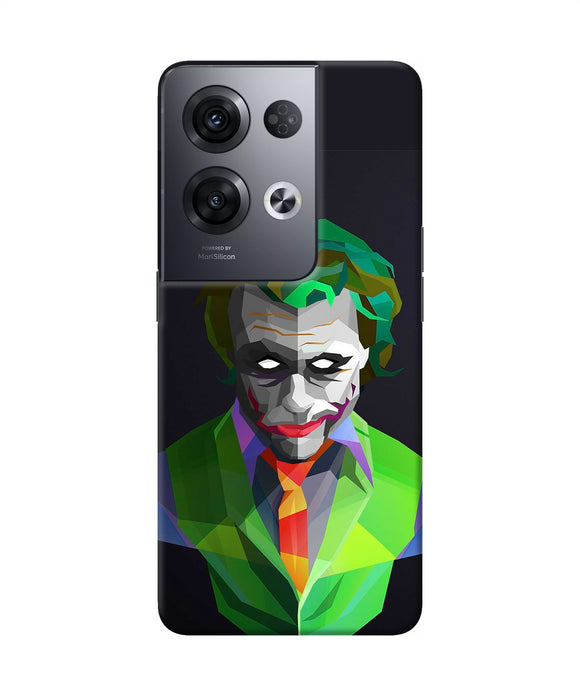 Abstract Joker Oppo Reno8 Pro Back Cover