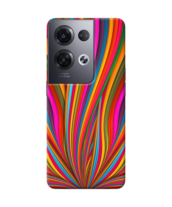 Colorful pattern Oppo Reno8 Pro Back Cover