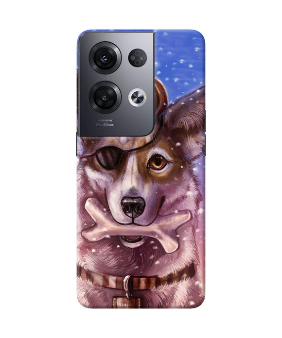 Pirate wolf Oppo Reno8 Pro Back Cover