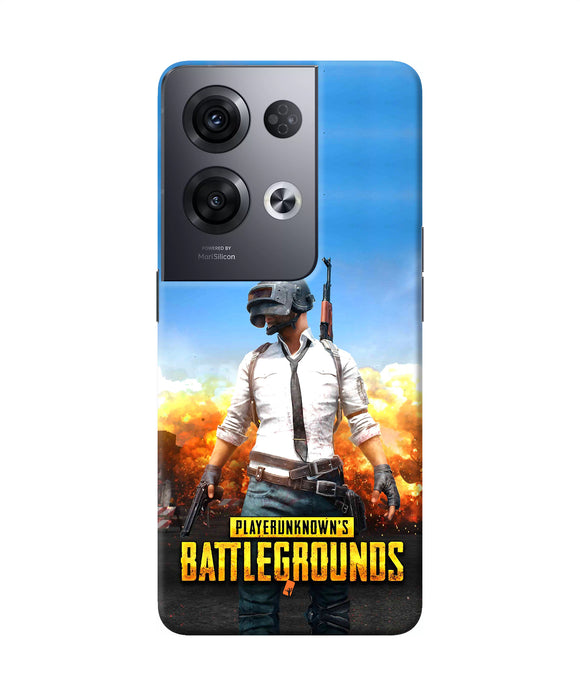 Pubg poster Oppo Reno8 Pro Back Cover