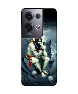 Lord shiva chillum Oppo Reno8 Pro Back Cover