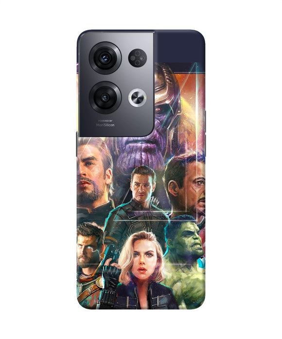 Avengers poster Oppo Reno8 Pro Back Cover