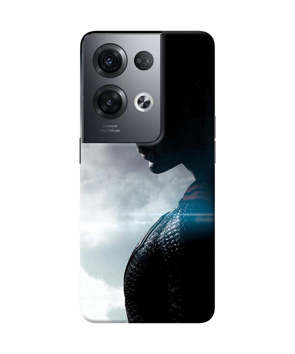 Superman super hero poster Oppo Reno8 Pro Back Cover