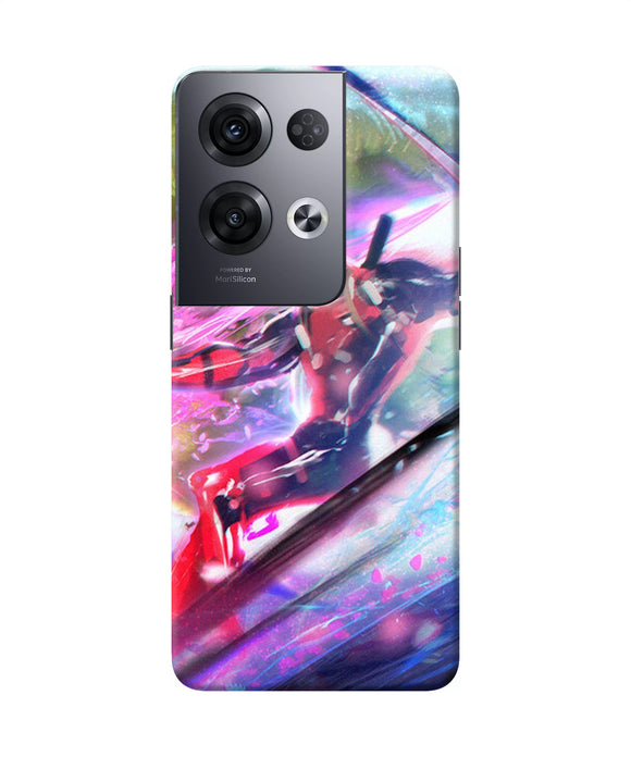 Deadpool super hero Oppo Reno8 Pro Back Cover