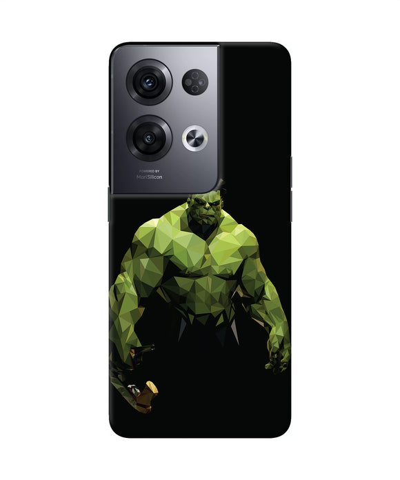 Abstract hulk buster Oppo Reno8 Pro Back Cover