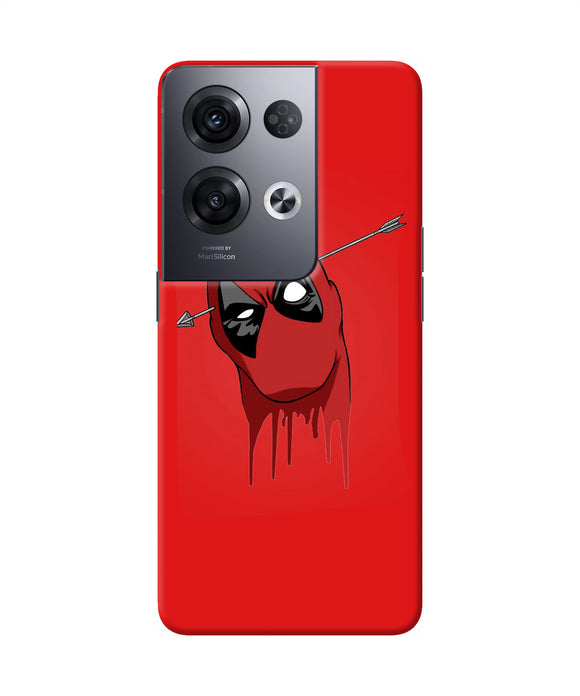 Funny deadpool Oppo Reno8 Pro Back Cover