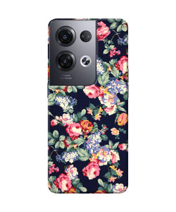 Natural flower print Oppo Reno8 Pro Back Cover