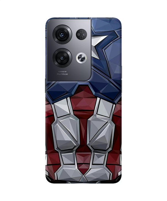 Captain suit Oppo Reno8 Pro Back Cover