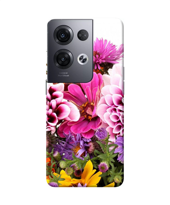 Natural flowers Oppo Reno8 Pro Back Cover